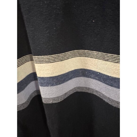 GAP Men's Large Navy Blue Striped Crewneck Sweater Long Sleeve Pullover - Picture 6 of 7